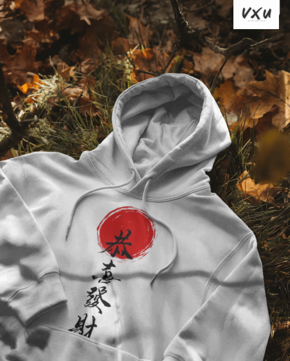 JAPANESH WHITE HOODIE