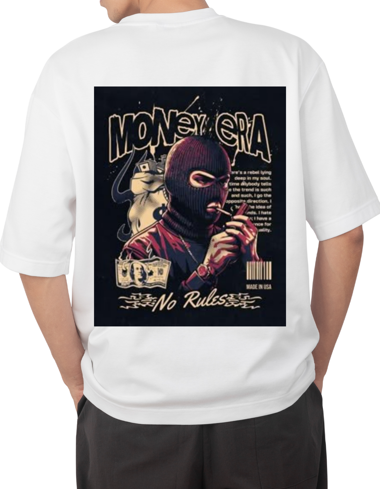 MONEY ERA OVERSIZED -SHIRTS